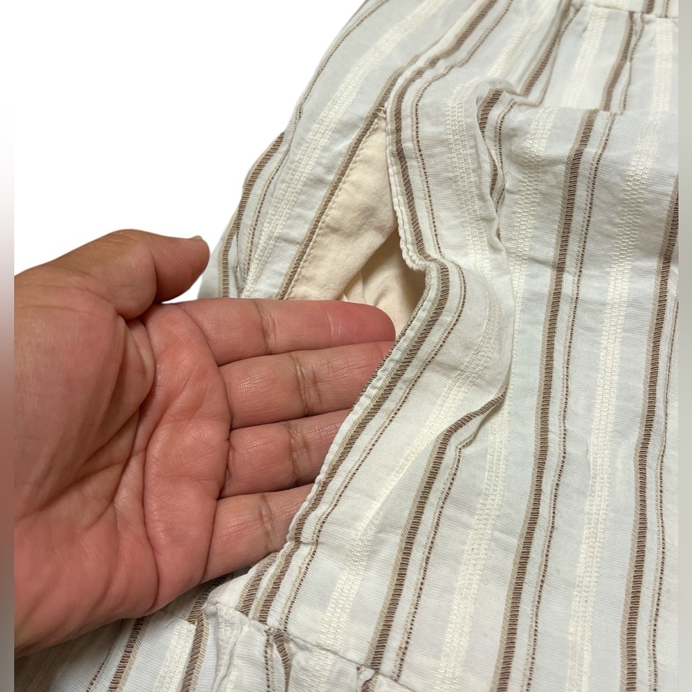 Zara Women's Striped Kafkan Tiered Midi Dress Size XS - Picture 7 of 8